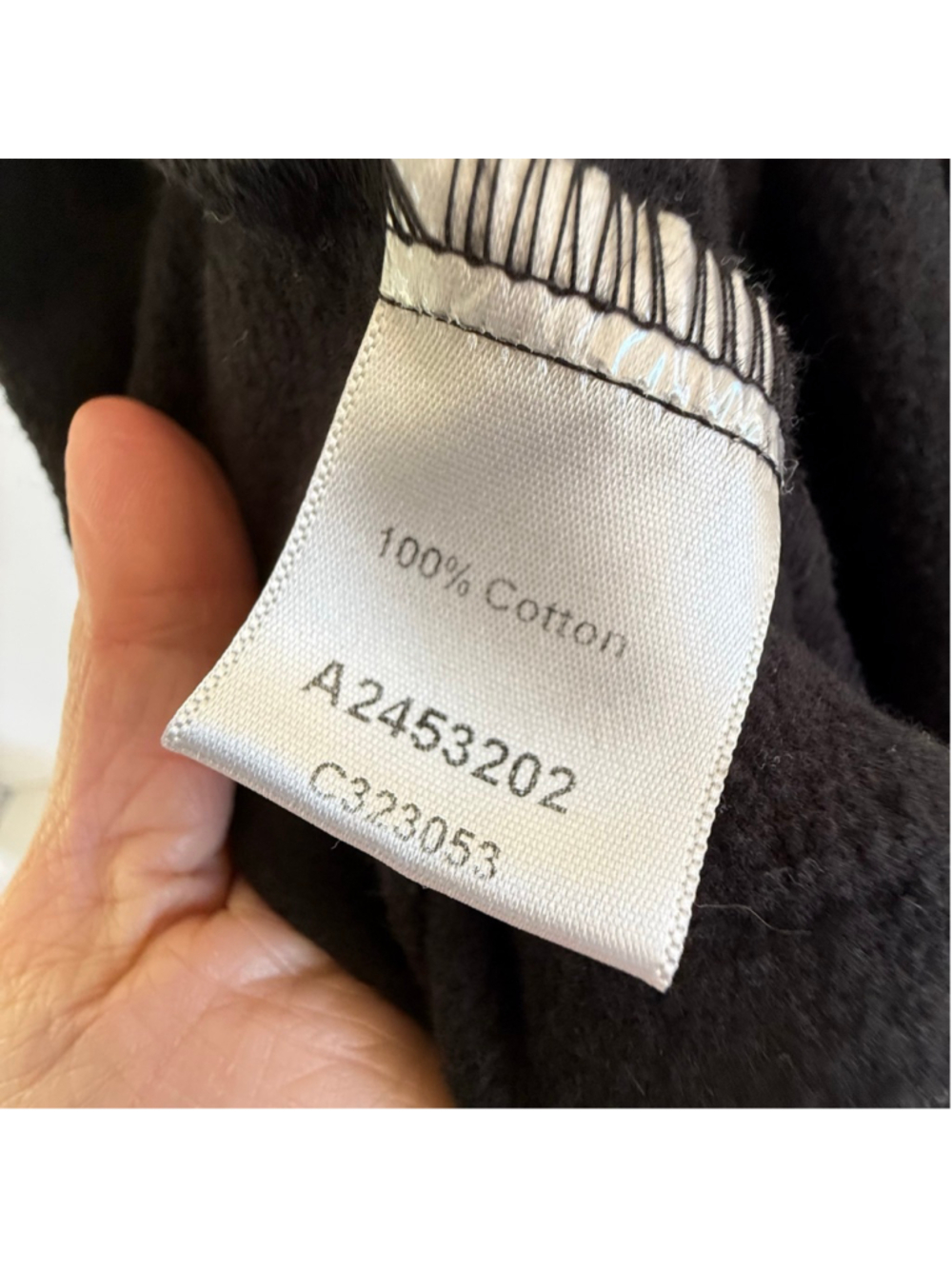 Kleën Black 100% Cotton Lagenlook Tunic Sweatshirt Large - Picture 4 of 7